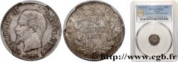 20 centimes Napoléon III, tête nue 1853 Paris F.148/1