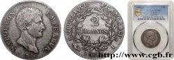 2 francs Napoléon Empereur, Calendrier grégorien 1807 Limoges F.252/9