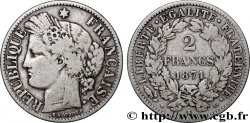 2 francs Cérès, avec légende 1871 Bordeaux F.265/7