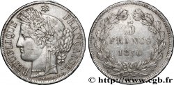 5 francs Cérès, sans légende 1870 Bordeaux F.332/2