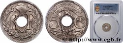 5 centimes Lindauer, maillechort 1938 Paris F.123A/2