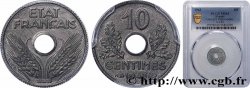 10 centimes État français, petit module 1943  F.142/2