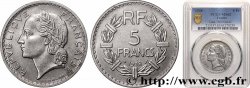 5 francs Lavrillier, nickel 1938  F.336/7