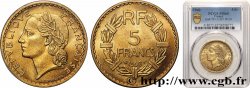 5 francs Lavrillier, bronze-aluminium 1940  F.337/4