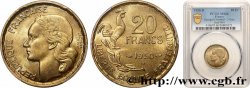20 francs Georges Guiraud, 3 faucilles 1950 Beaumont-Le-Roger F.401/2