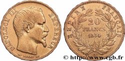 20 francs or Napoléon III, tête nue 1854 Paris F.531/2