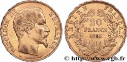 20 francs or Napoléon III, tête nue 1855 Paris F.531/3