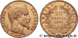 20 francs or Napoléon III, tête nue 1856 Paris F.531/9