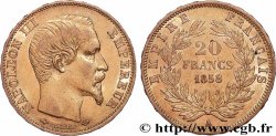 20 francs or Napoléon III, tête nue 1858 Paris F.531/13