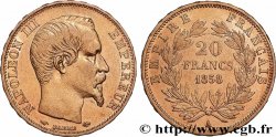 20 francs or Napoléon III, tête nue 1858 Paris F.531/13