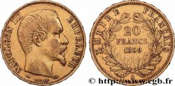 20 francs or Napoléon III, tête nue 1859 Paris F.531/15