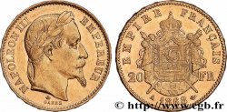 20 francs or Napoléon III, tête laurée 1868 Paris F.532/18