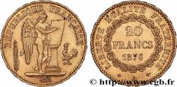 20 francs génie, Troisième république 1876 Paris F.533/4