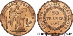 20 francs or Génie, Troisième République 1877 Paris F.533/5