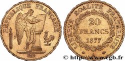 20 francs or Génie, Troisième République 1877 Paris F.533/5