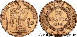 20 francs génie, Troisième république 1878 Paris F.533/6