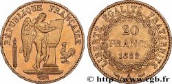20 francs or Génie, Troisième République 1889 Paris F.533/12