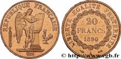 20 francs or Génie, Troisième République 1890 Paris F.533/14
