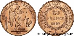 20 francs or Génie, Troisième République 1897 Paris F.533/22
