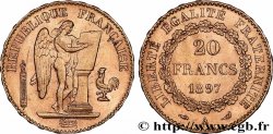 20 francs or Génie, Troisième République 1897 Paris F.533/22