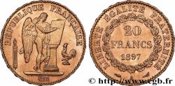 20 francs or Génie, Troisième République 1897 Paris F.533/22