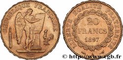 20 francs or Génie, Troisième République 1897 Paris F.533/22