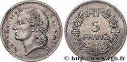 5 francs Lavrillier, nickel 1938  F.336/7