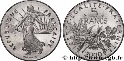 5 francs Semeuse, nickel, BE (Belle Épreuve) 2000 Pessac F.341/36 var.