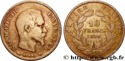 10 francs or Napoléon III, tête nue 1856 Paris F.506/3
