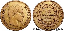10 francs or Napoléon III, tête nue 1859 Paris F.506/7