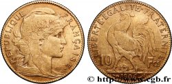 10 francs or Coq 1906 Paris F.509/7