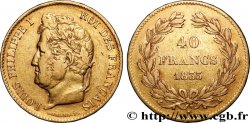 40 francs or Louis-Philippe 1833 Paris F.546/5