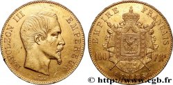 100 francs or Napoléon III, tête nue 1858 Paris F.550/5