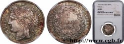 1 franc Cérès, IIIe République, petit A 1872 Paris F.216/5