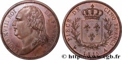 Essai en cuivre de 5 francs par Andrieu 1815 Paris T.T.2020 2 SUP62 