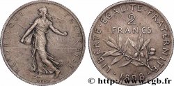 2 francs Semeuse, Flan Mat 1898  F.266/2 MS 