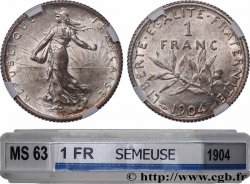 1 franc Semeuse 1904 Paris F.217/9 MS63 GENI