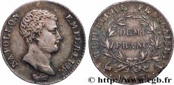 Demi-franc Napoléon Empereur, Calendrier révolutionnaire 1805 Paris F.174/10 XF 