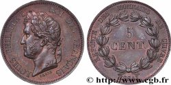 Essai de 5 centimes en bronze, signature BARRE  n.d.  T.T.4013 b.1