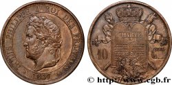Essai de 10 centimes à la Charte 1847 Paris T.T.4022 a.1