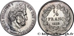 1/4 franc Louis-Philippe 1838 Paris F.166/69