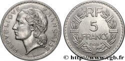 5 francs Lavrillier, nickel 1938  F.336/7