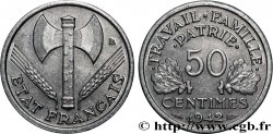 50 centimes Francisque, lourde 1942 Paris F.195/3