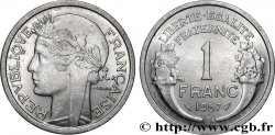 1 franc Morlon, légère 1957 Beaumont-Le-Roger F.221/20
