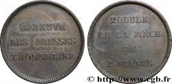 Module de 2 francs de Thonnelier n.d.  T.T.4035 1