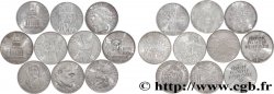 Lot de 10 pièces de 100 francs commémoratives - - F.-/