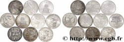 Lot de 10 pièces de 100 francs commémoratives - - F.-/