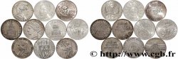 Lot de 10 pièces de 100 francs commémoratives - - F.-/