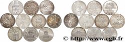 Lot de 10 pièces de 100 francs commémoratives - - F.-/