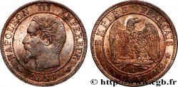 Un centime Napoléon III, tête nue 1853 Paris F.102/1